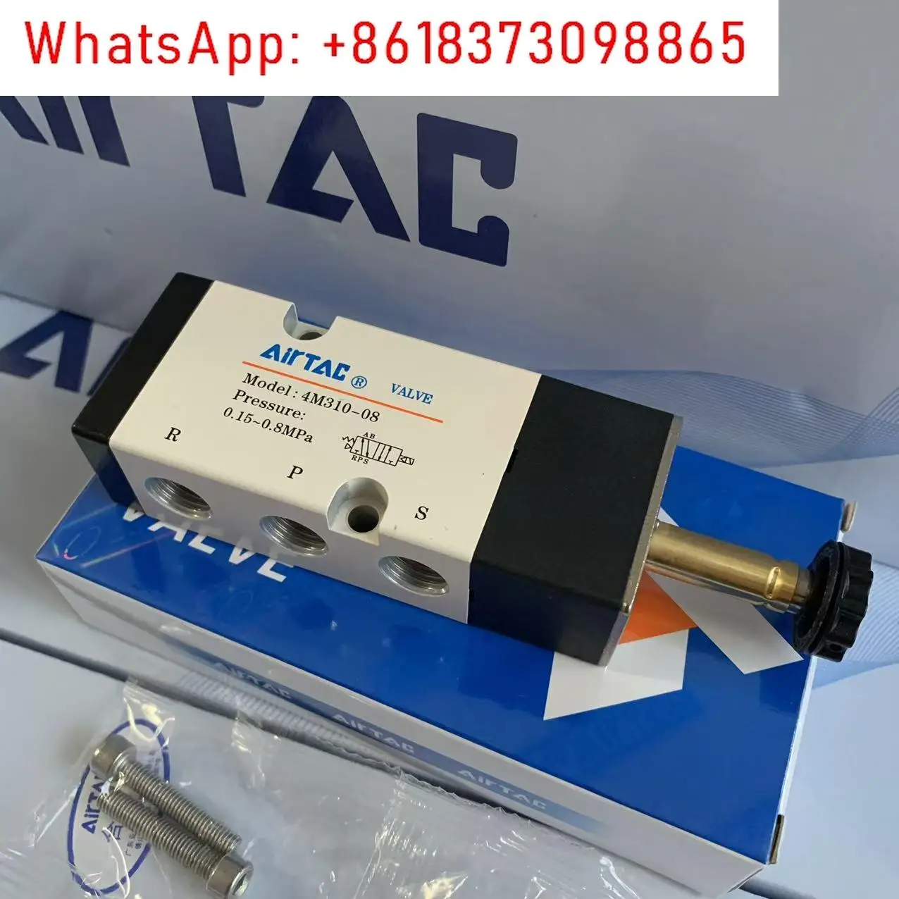 

Yadek pneumatic plate type veneer solenoid valve 4M310-08 4M310-10 separate valve body without coil