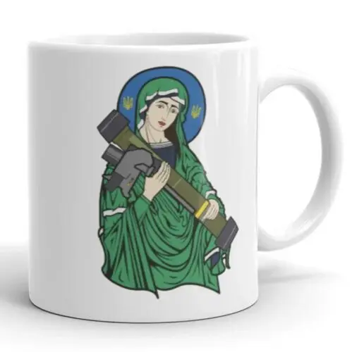 Saint Javelin Of Ukraine - Coffee Cup - 11oz or 15oz Mug