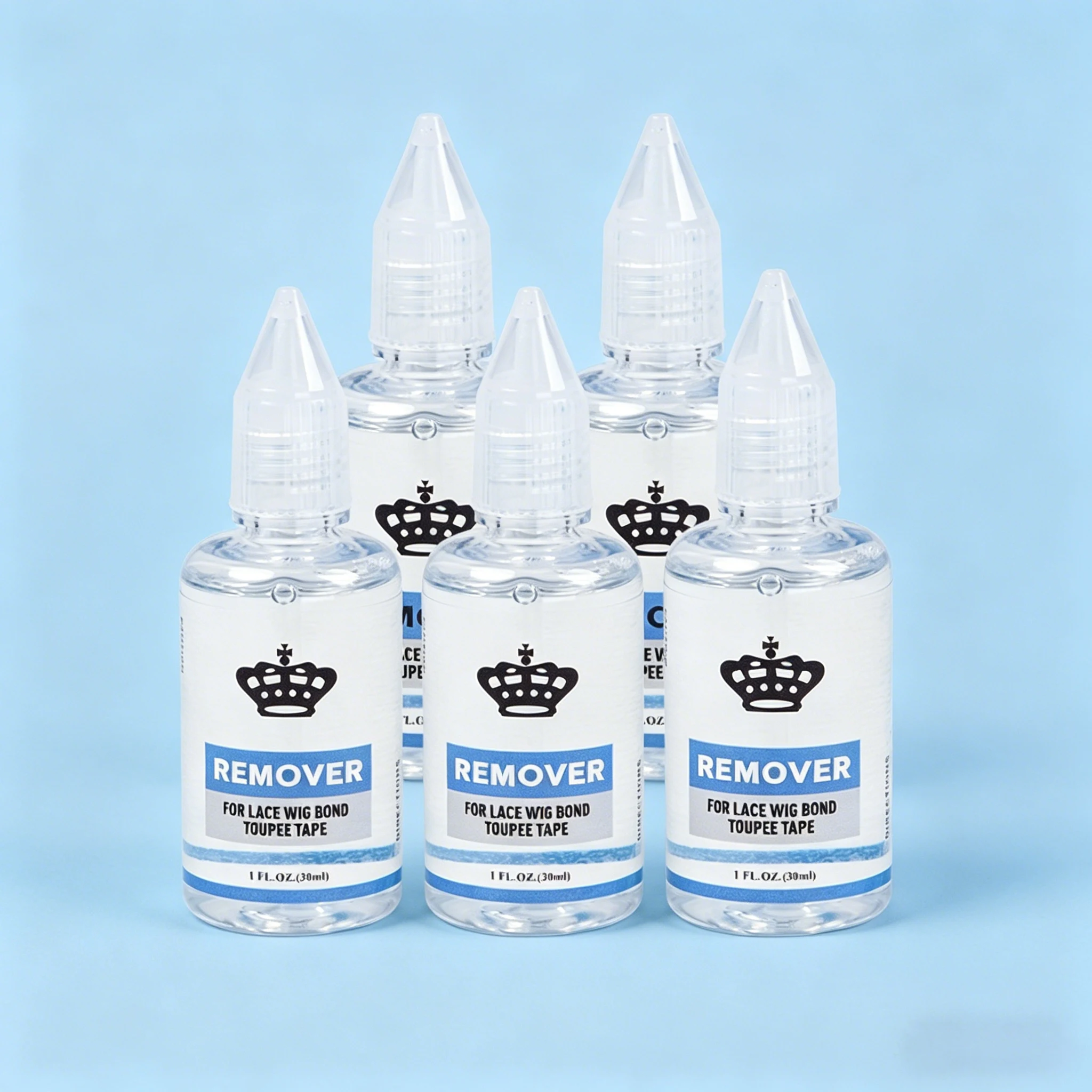 30ml Portable Lace Wig Remover, Travel Size Wig Glue Remover for Toupee Tape, Hair System Adhesive Remover