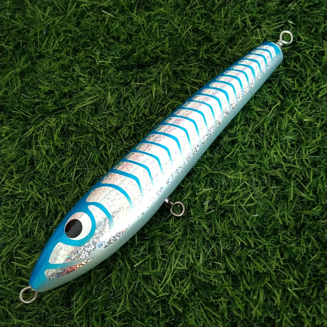 Mukun, 1 unidad, venta al por mayor, señuelo tipo lápiz de madera de alta calidad, curricán de agua salada, señuelos de superficie realistas, cebo de atún