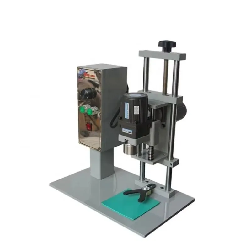 

Small Plastic Screw Water Bottle Glass Jar Capping Machine DDX-450