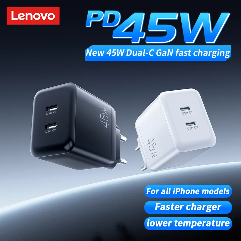 Lenovo 45W Gan Fast…