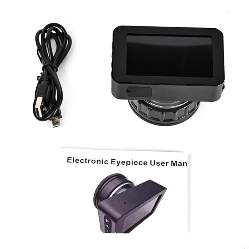 

L41E Rechargeable Eyepiece Camera 4K 22-46mm Compatible LCD Display