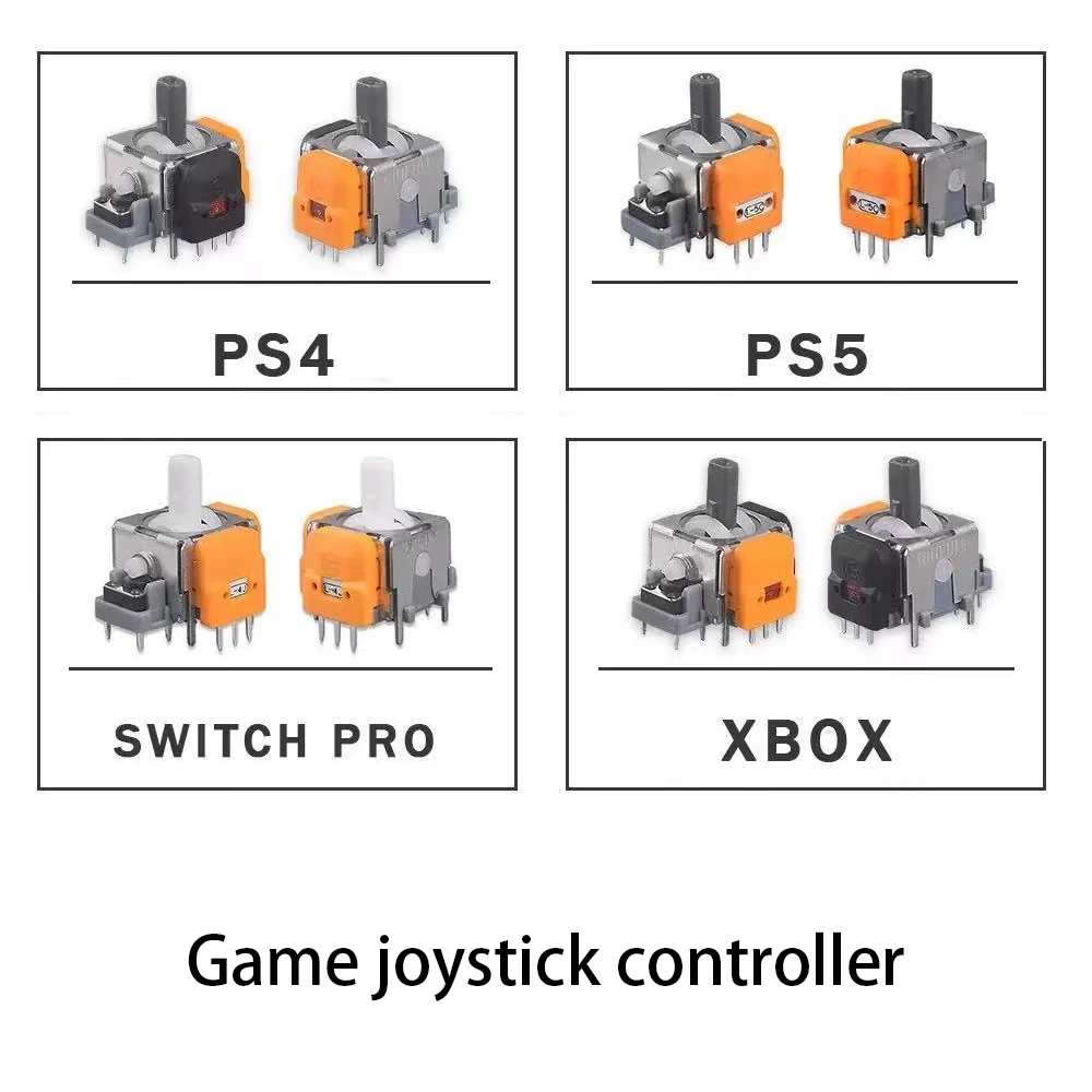 

Для PS5/PS4/Xbox One/Switch Pro, запасные аксессуары для ремонта/продольный стержень с эффектом зале 3-го поколения