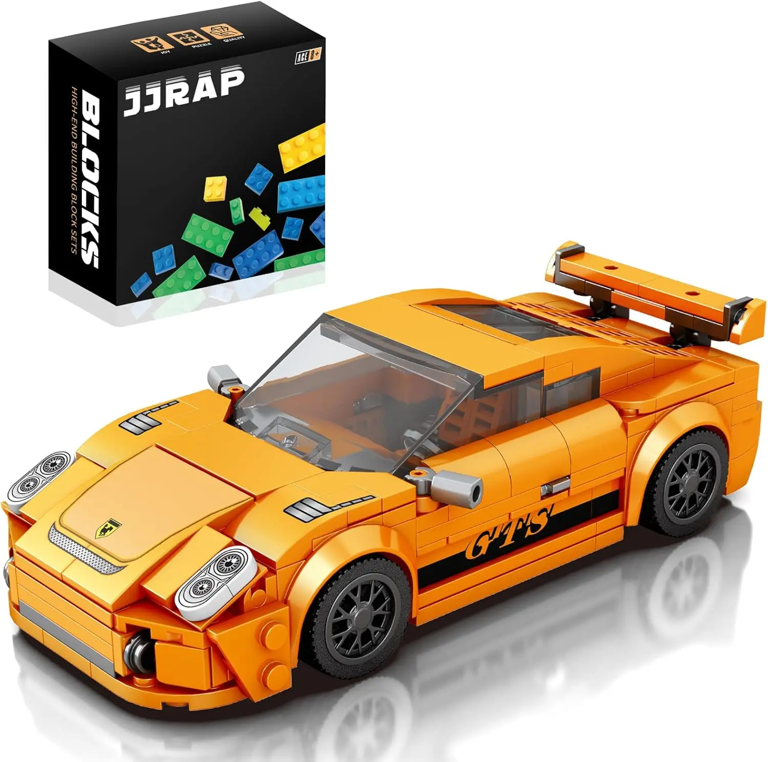 

Car Building Kit for Kids, 1:24 Scale Sports Car Model Kits for Adult Boys Teens Giving or Collection, Building Blocks Toys Car