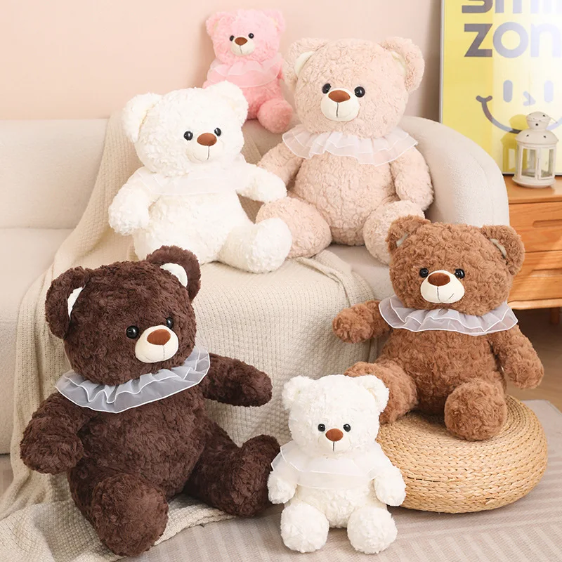 35cm 50cm 60cm Cute Princess Bear Pillow Soft And Comfortable Sleep With The Pillow Holiday Gift Send Friends And Family