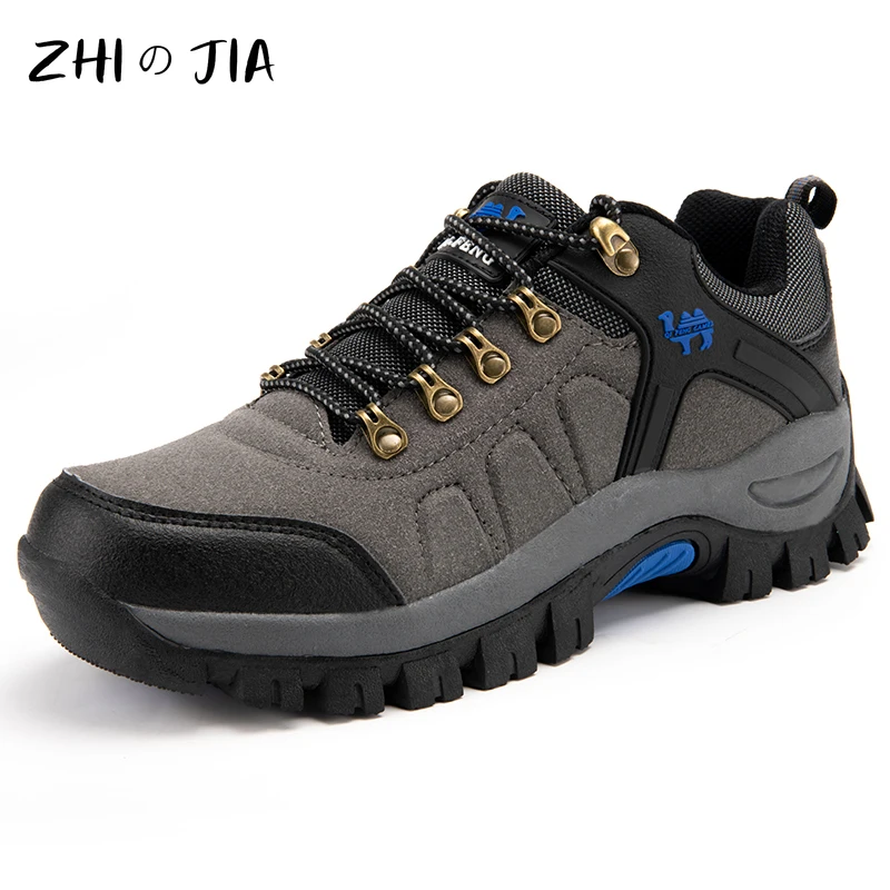 Classic couple style men\'s hiking shoes lace-up men\'s sports shoes outdoor jogging hiking casual shoes women\'s shoe freeshipping