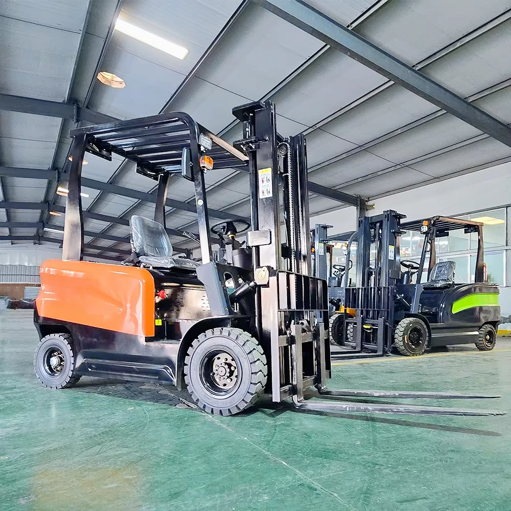 中国新しい油圧スタック トラック小型フォークリフト パレット ジャック スタッカー 1 トン 1.5 トン 2 トン電動フォークリフト販売