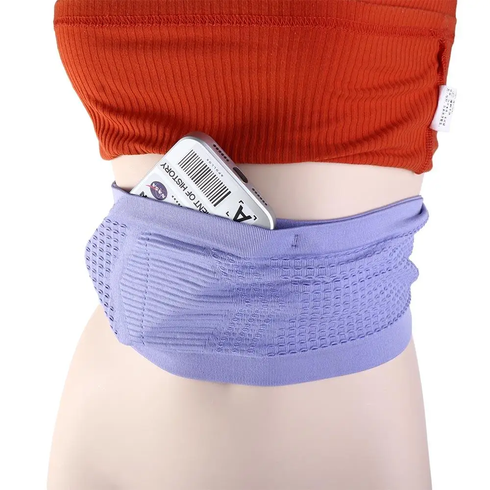 حقيبة الهاتف المحمول تحمل الهاتف المحفظة الرياضية حزام المال حقيبة الخصر غير مرئية حزام الجري الخصر حزمة الخصر حزام المال