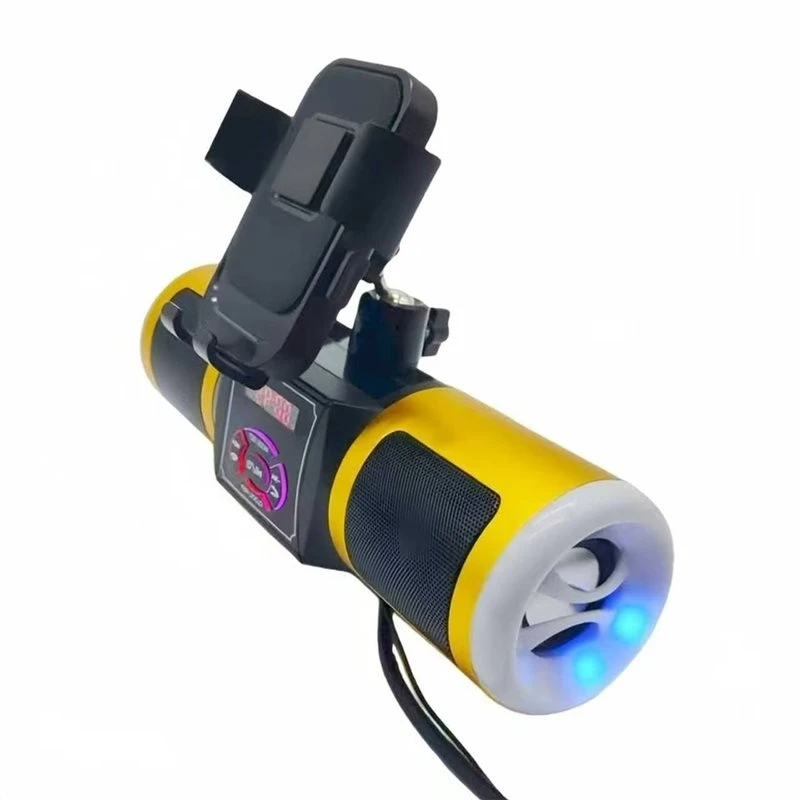 NEW HOT in Stock-Bluetooth Audio Installation Motorcycle Stereo Speaker Amplifier Scooter Bicycle USB Fmradio Music Player