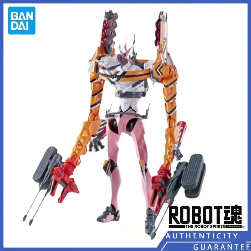 [In stock] Bandai ROBOT SPIRITS EVA-8 Temporary Battle Form Finished Goods Model Toy Action Figure Festival Gifts