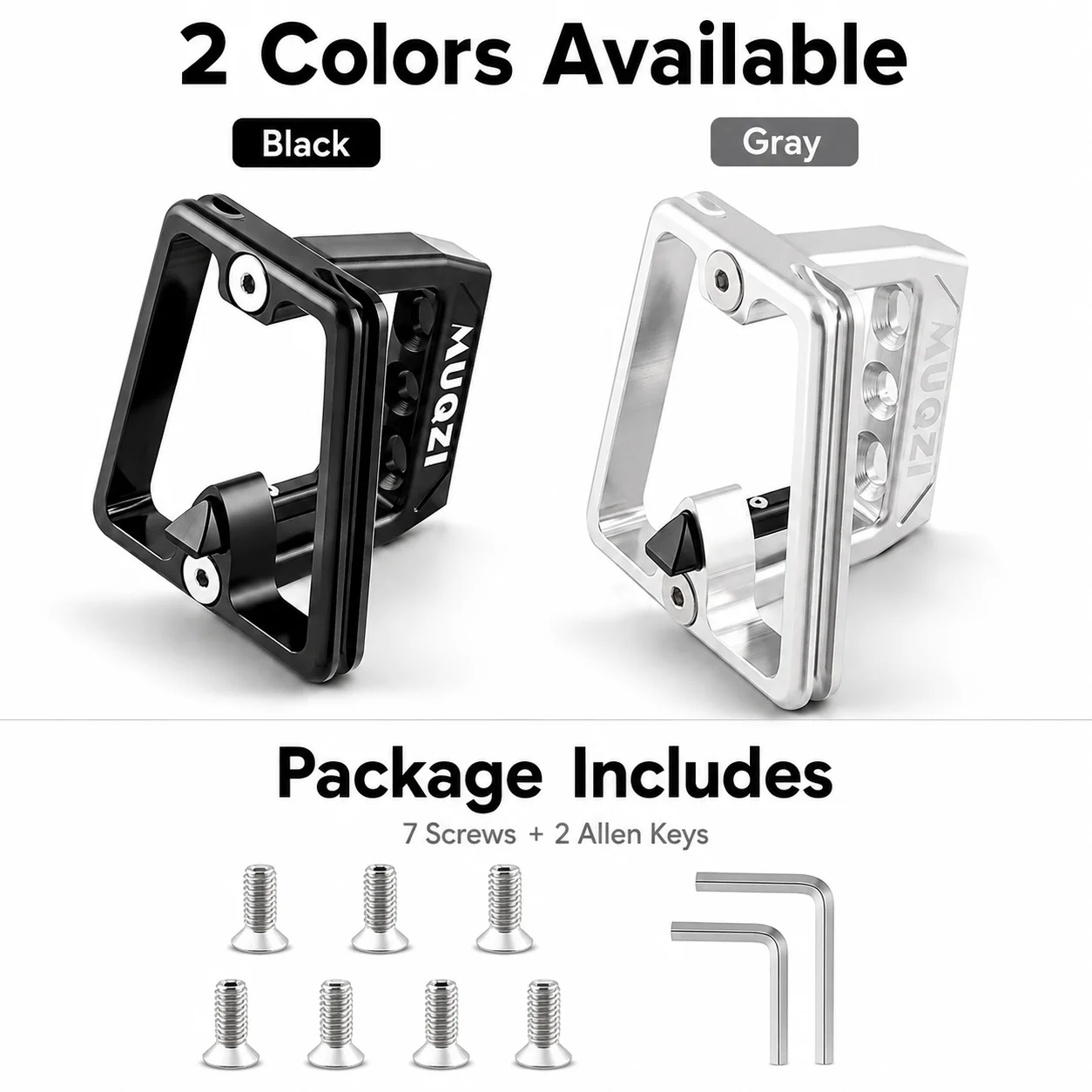 MUQZI Front Bag Mount for Folding Bike Hard Shell Carrier Block Portable Storage Bag Holder Bracket Cycling Bicycle Accessory