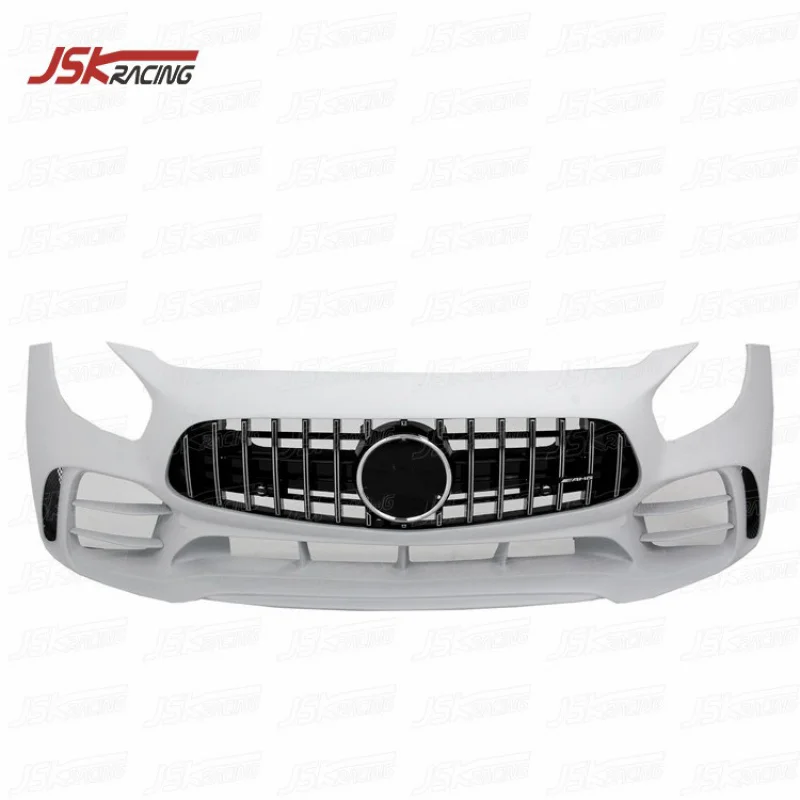 

GTR Style Glass Fiber Frp Front Bumper For 2015-2018 Mercedes Benz GT GTC GTS