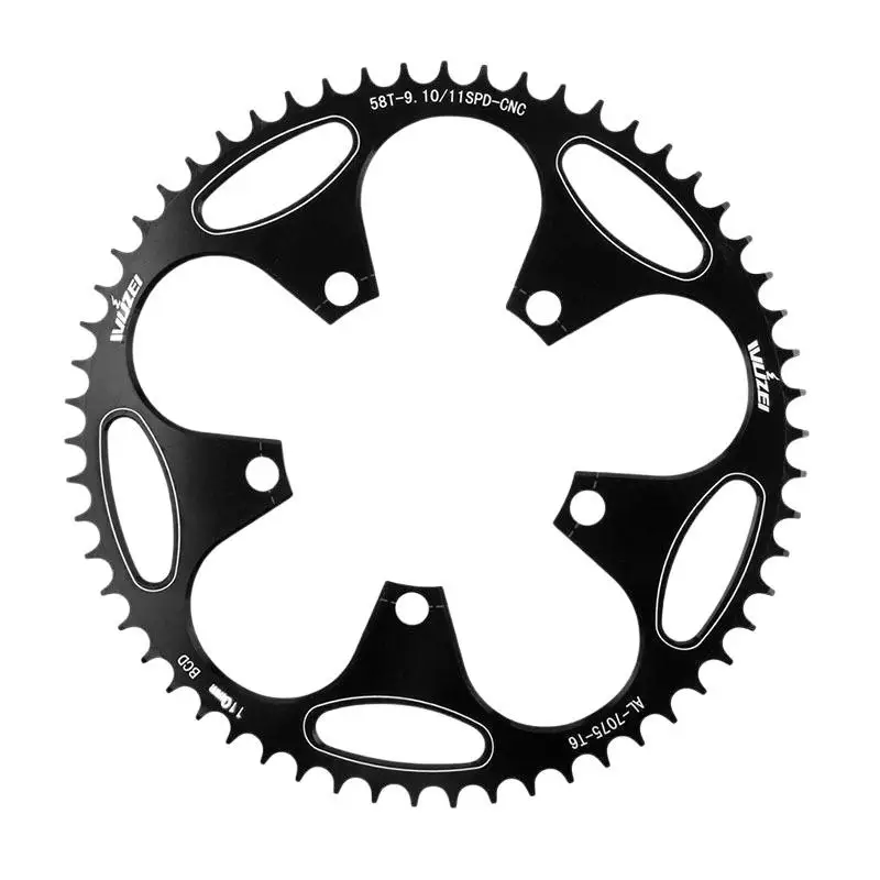 110 BCD Fahrrad-Einzelkettenblatt 36T-56T Wide-Narrow Anti-Drop Kettenrad für Rennrad und Gravel Bike – Fahrradkomponenten – Detail 6