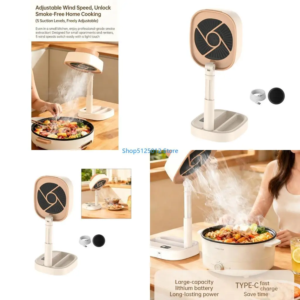 G8TC Adjustable Foldable Absorber USB Powered For Efficient Ventilation