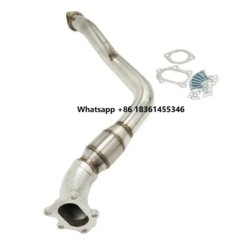 2.0T 2.5T Downpipe mit Katalysator für 02-07 Impreza WRX EJ205, EJ225/STi EJ257