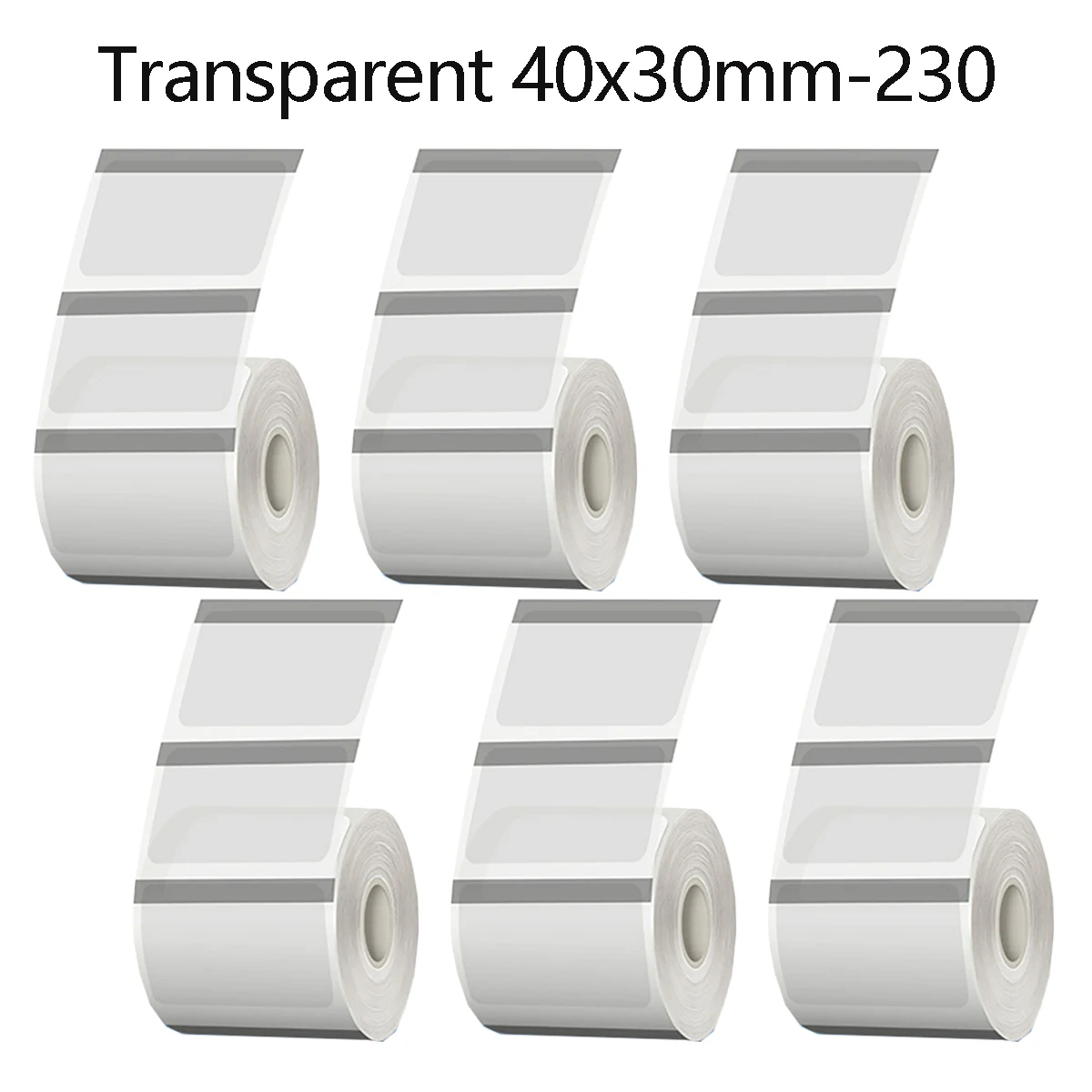 

6 рулонов E210/P50/Фотообои, самоклеящаяся термобумага, совместима с машинкой Phomemo M110 M220 M200