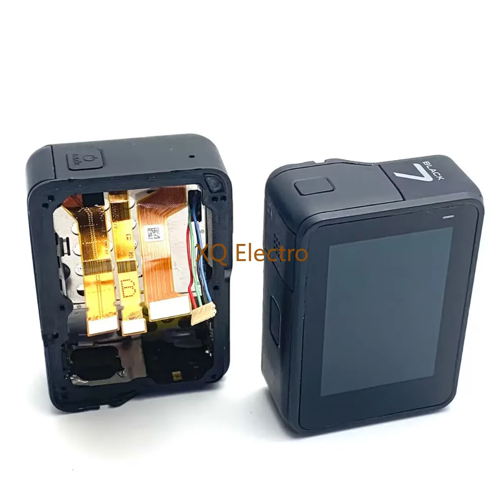 Original Touch LCD Screen+Back Shell + shutter cable & GPS module PCB & Battery box cover For GoPro Hero 7 black Edition Camera