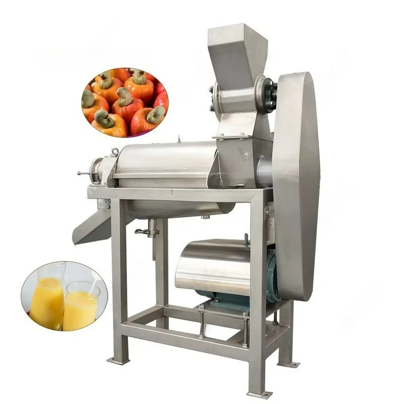 Industrial Carrot Beet Root Cashew Juice Machine Crushing Fruit Pulping Machine for Cashew Apples