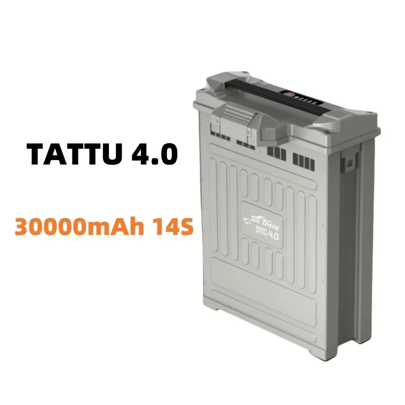 Tattu 4.0 14S 25C 30000mah 53.2V 14S 35C Lipo Smart Battery Pack with MOLEX ACES Plug For 25kg 30L Frame