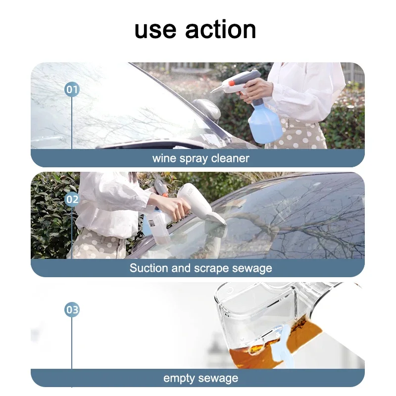 Window Cleaning Robot Electric Glass Wiping Home Wireless Window Wiping Machine Mirror Cleaner