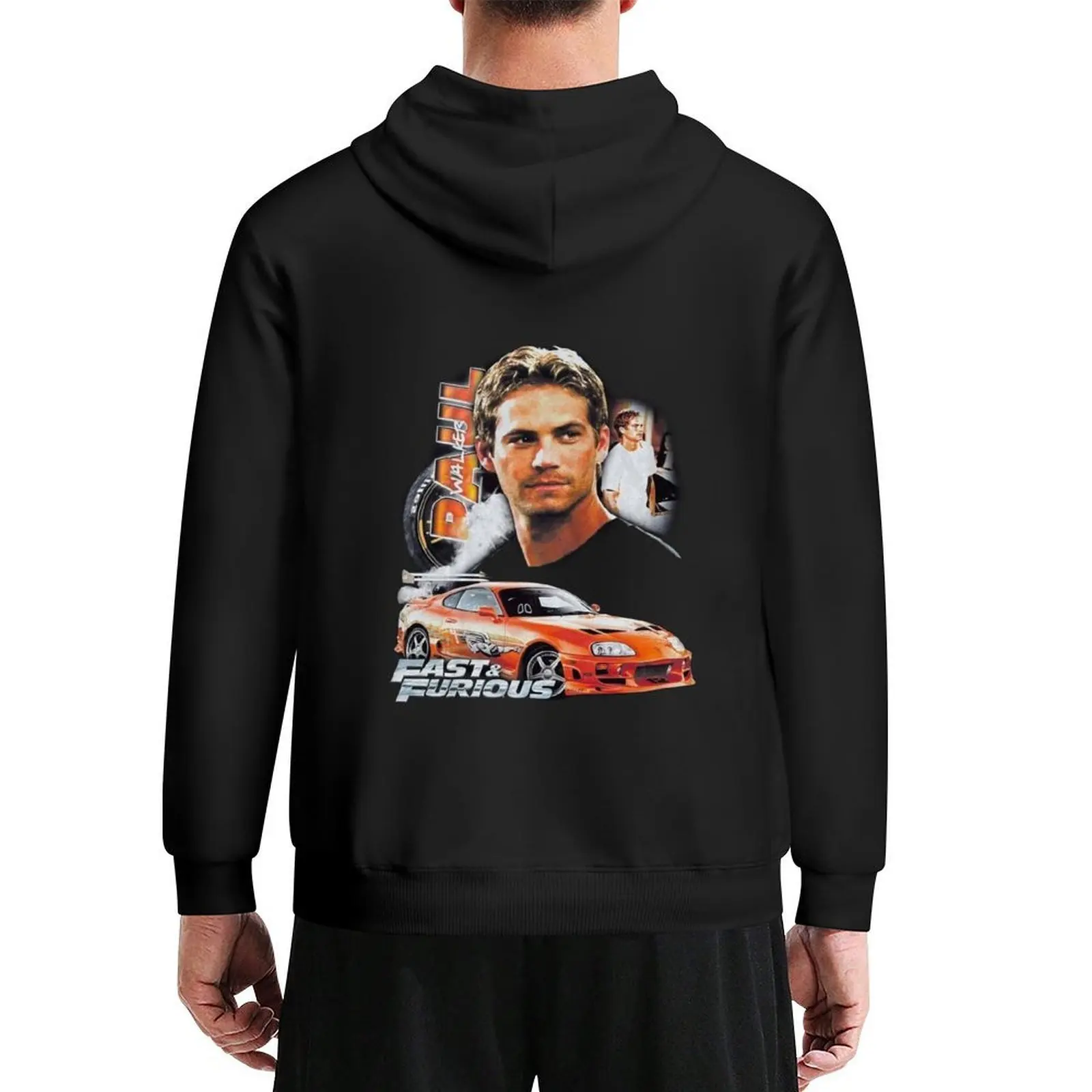 

Paul Walker - Streetwear Clothing Hoodie korean autumn clothes hooded shirt clothes for men men's sweat-shirt set hoodie