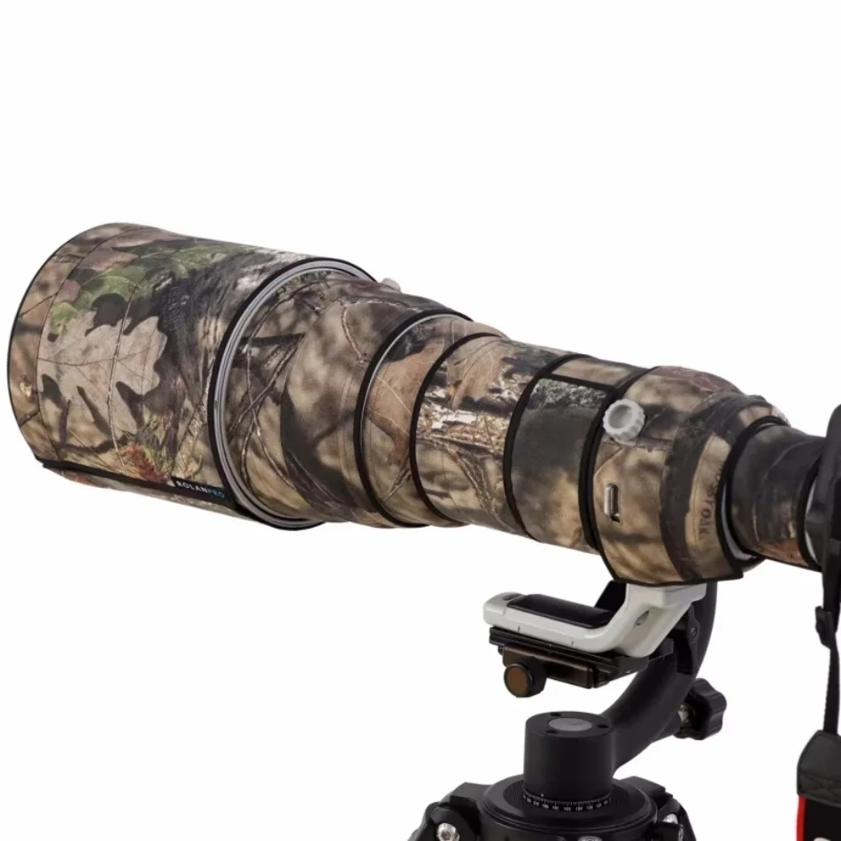 ROLANPRO Lens Camouflage Coat Rain Cover For Nikon AF-S 300mm f/2.8 G ED VR I/II Lens Protective Case For Nikon SLR camera image 3