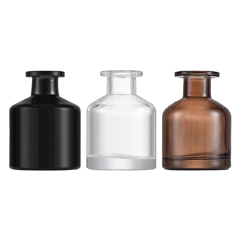 1Pcs 50ml Home Fragrance Diffuser Bottle Party Gifts Glass Container Reed Diffuser Essential Oil Bottle Oil Diffusers Sticks