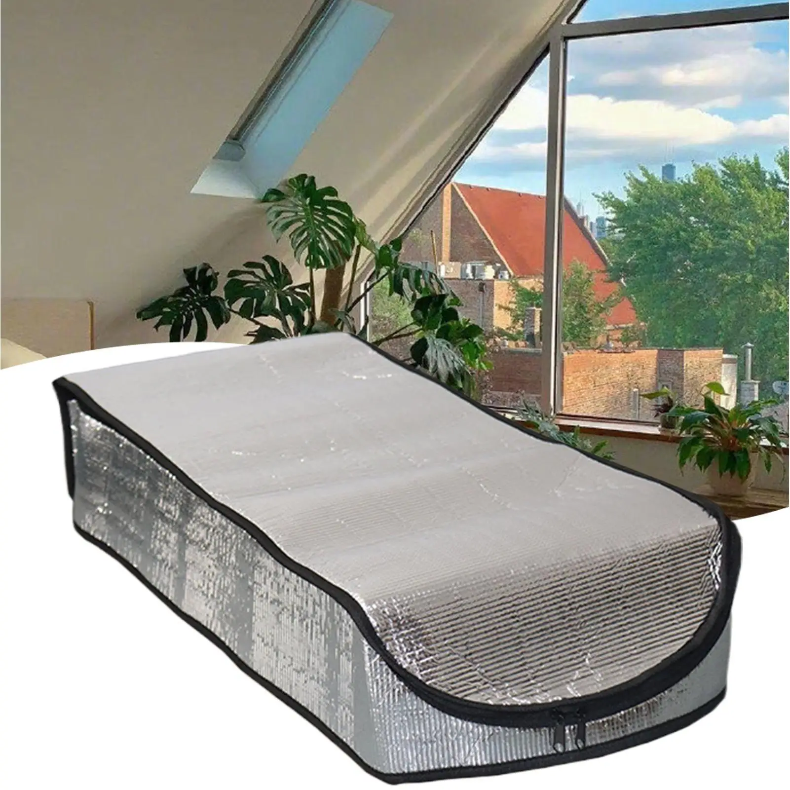 Attic Stair Insulation Cover Attic Hatch Cover 25 In X 54 In X 11In Cover Double Bubble For Pull Down Stairs Reflects