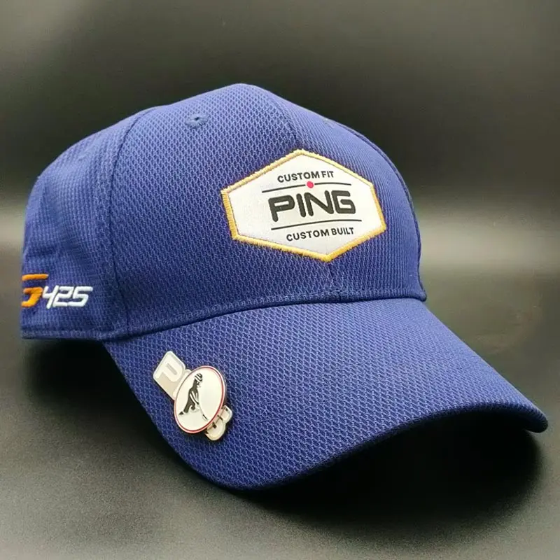 قبعات كرة جولف رياضية للرجال من Ping G425 قبعات جولف قابلة للتنفس كاجوال قناع علامة مجانية للجنسين