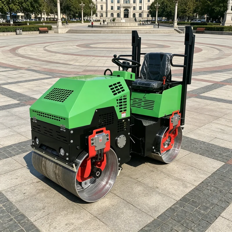 

Customized Hydraulic Road Roller & Pedestrian Vibratory Roller, compact powerful unit for garage and narrow zone building