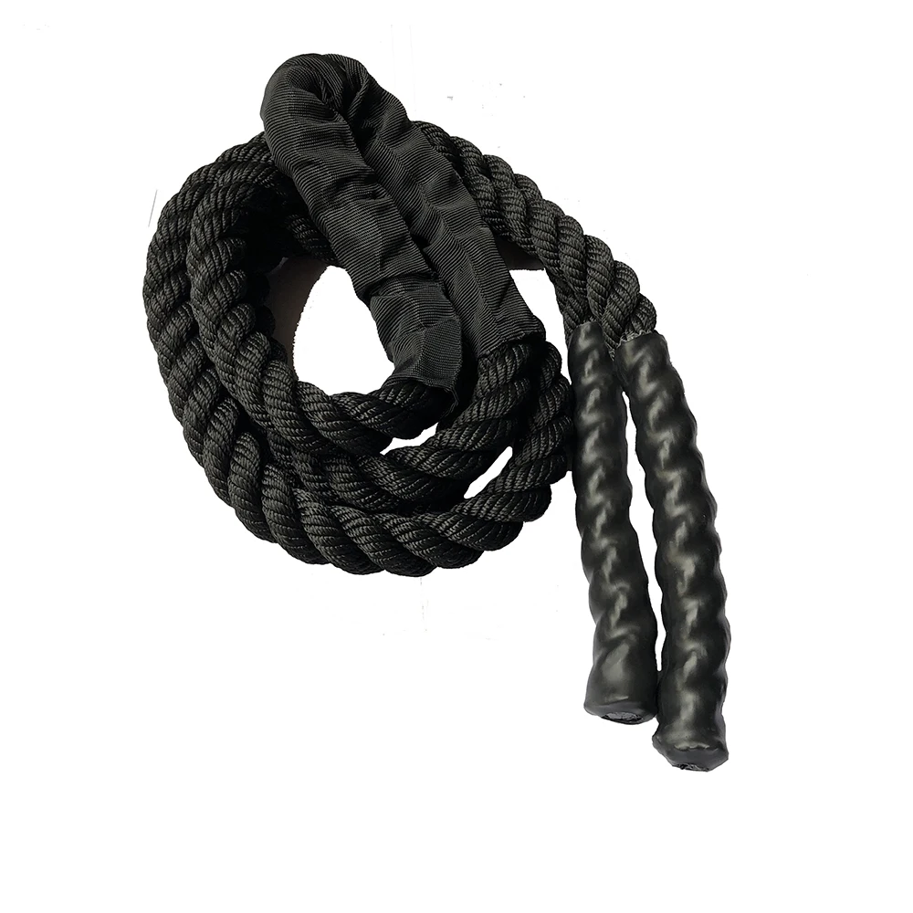 

Heavy Jump Rope Weighted 0.15kg 38MM Fitness Heavy Jump Rope Weighted Battle Skipping Rope