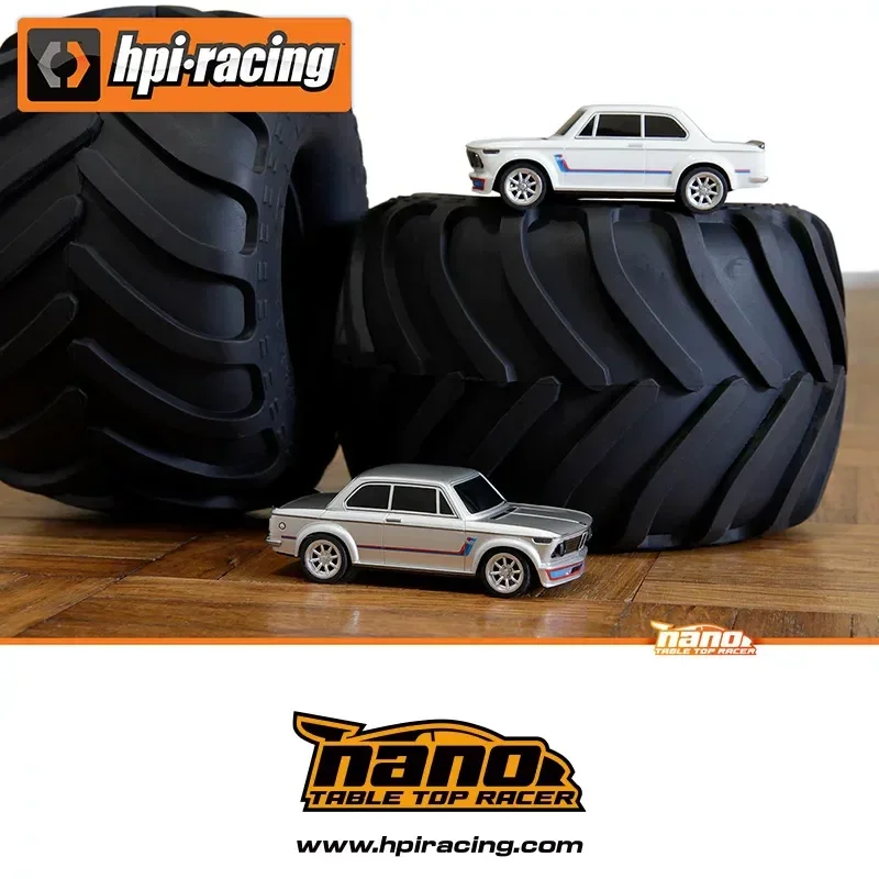 

HPI Racing Nano TTR 1/64 Scale 2002 Electric RC Car Model 161400 161401 Table Top Racing Toy For Kids And RC Hobbyists