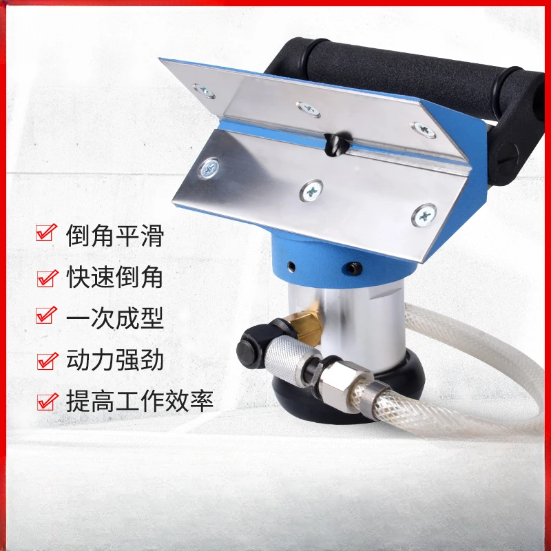 Pneumatic Chamfering Portable Chamfering Machine Horizontal Fixed Chamfering Deburrer