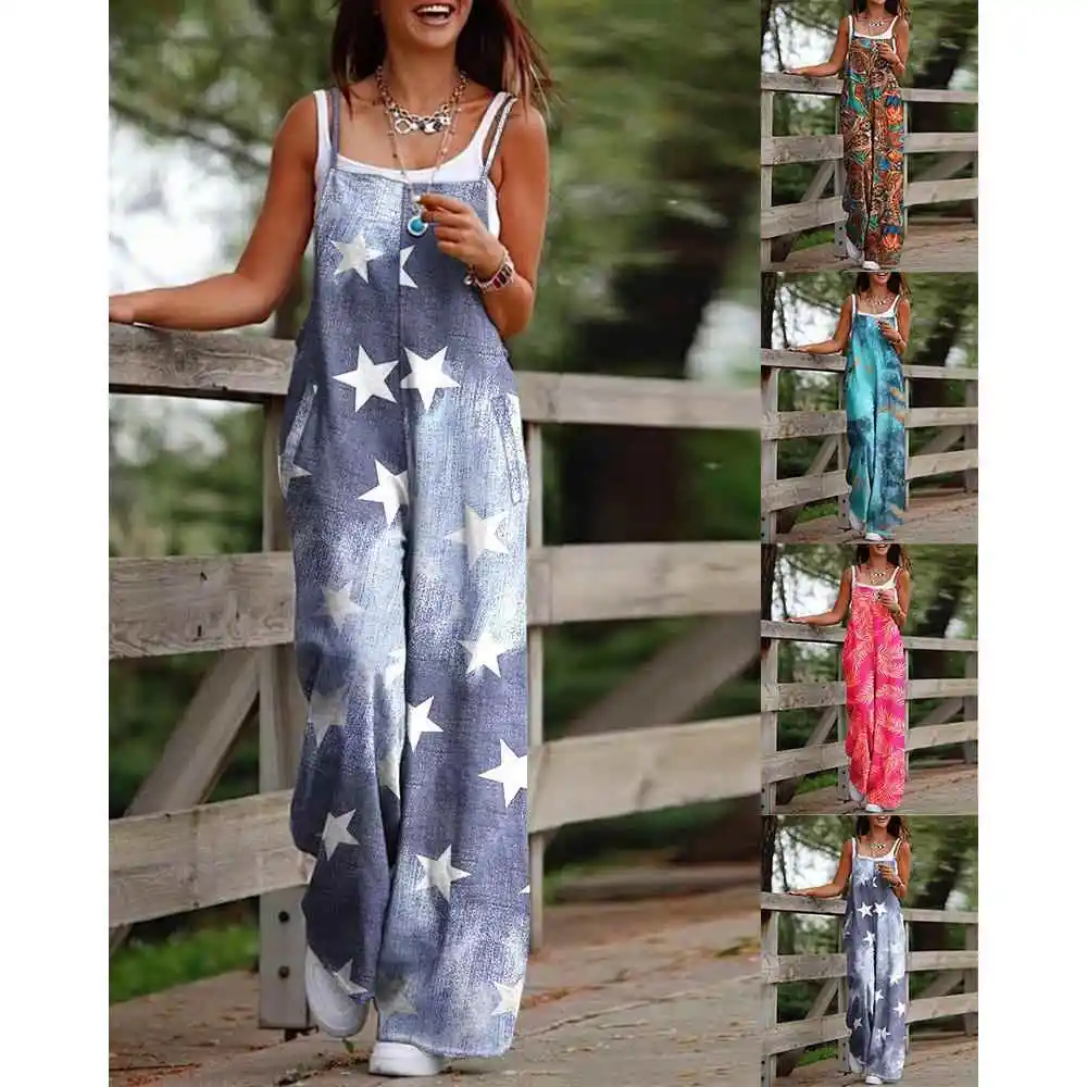 

Женские широкие брюки с принтом, низкой посадкой и длинными штанинами, модные повседневные брюки для женщин