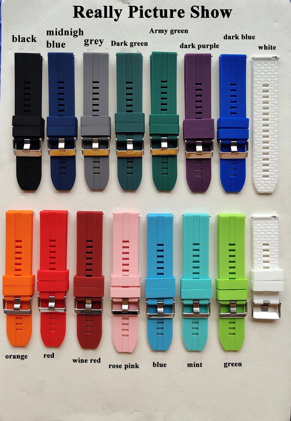 Correa de reloj para Huawei Watch GT GT2 Watch 3 Pro, correa de silicona deportiva, pulsera de reloj para Samsung Galaxy Watch 3, 20mm, 22mm