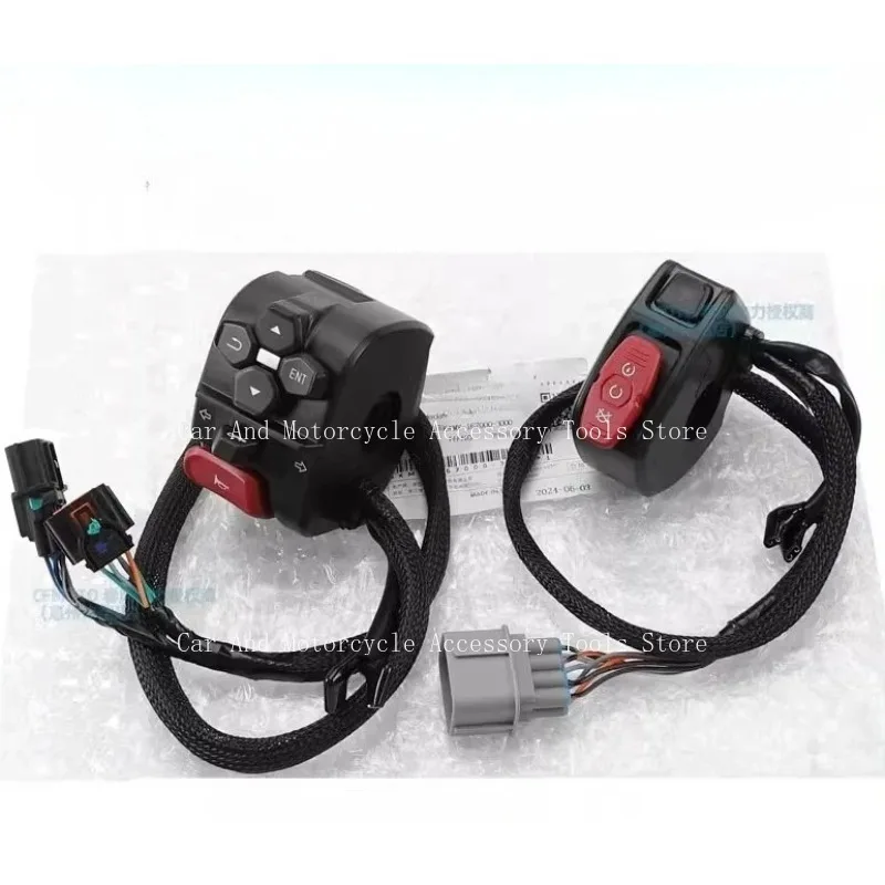 For CFMOTO 450NK CF450NK CF400-7 CF MOTO NK450 400-7 Motorcycle Parts Right Left Handlebar Switch Starter Horn Handle