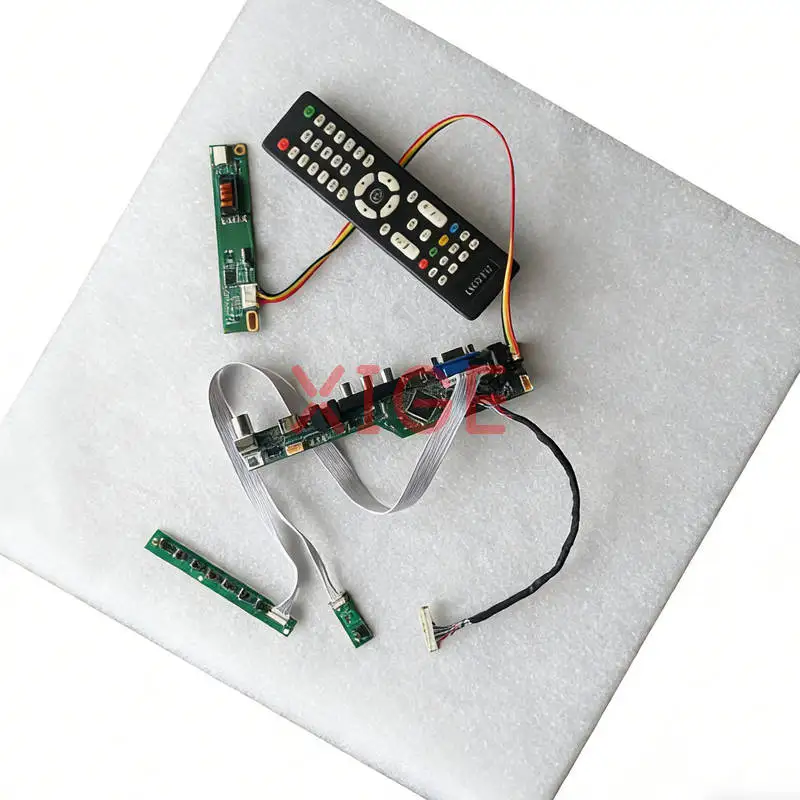 

Плата привода монитора подходит для CLAA154WB08 CLAA154WB04 CLAA154WB03 CLAA154WB05 HDMI+VGA+AV+USB 1280*800 1280x800 LVDS 30-контактный комплект 1-CCFL