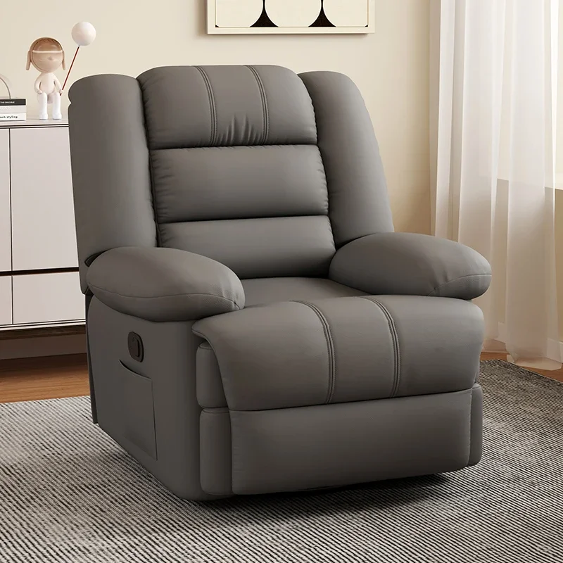 عرض Ironrod كراسي غرفة المعيشة كراسي فردية هزازة لطيفة للاسترخاء أثاث صالة Sillas De Sala De Estar الحديث