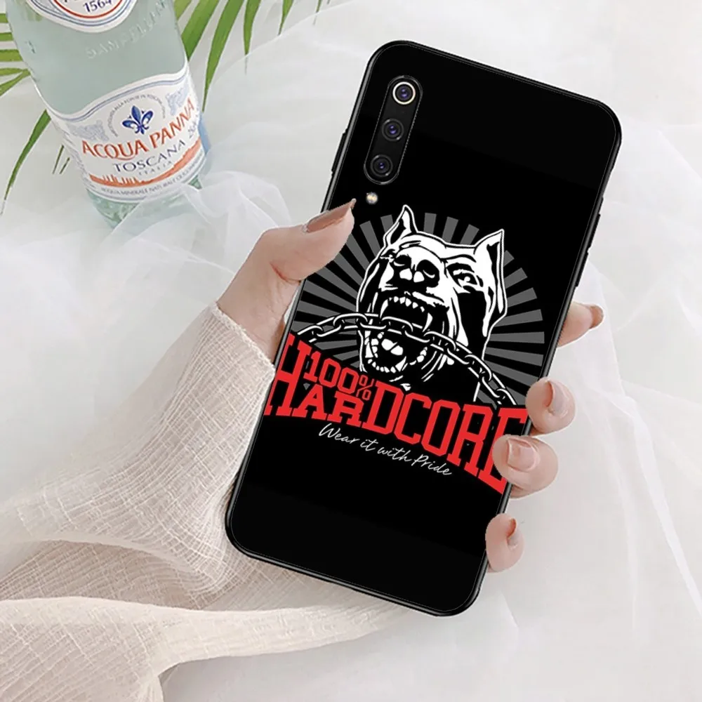 100 Hardcore Dog To The Bone Phone Case For Xiaomi Mi 5X 8 9 10 11 12 Lite Pro 10T PocoX3pro PocoM3 Note 10 Pro Lite