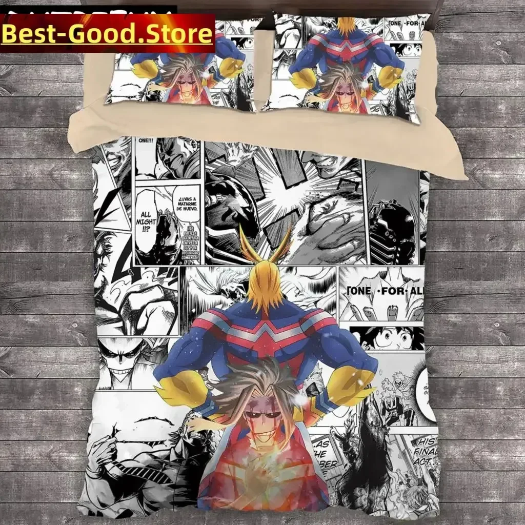 

Popular Anime My Hero Academia 3D Bedding Set Duvet Covers Pillowcases Comforter Bedclothes Duvet Cover Bedding Sets 04