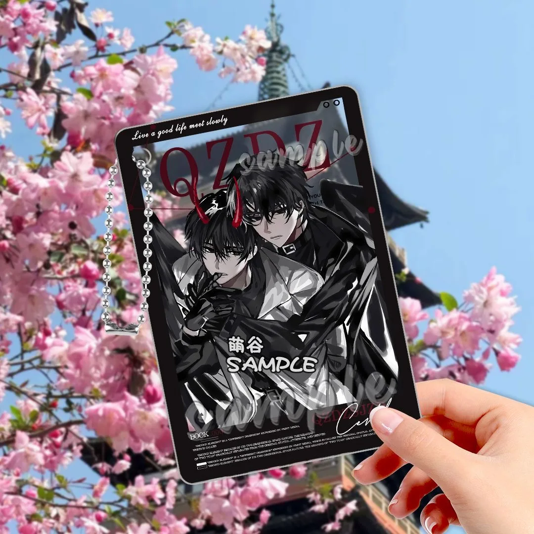 Полноразмерные читатели, визуальный косплей, Лю Чжунхе, только ребенок Цзинь, акриловая прозрачная карта, периферийная маленькая карточная фотография