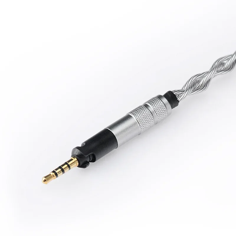 Adapter kabla słuchawkowego audio 3.5mm na 4.4mm zbalansowany do słuchawek HD400Pro HD560S HD598 HD599 AHT M50x M40x M70x High-End — zdjęcie produktu 3