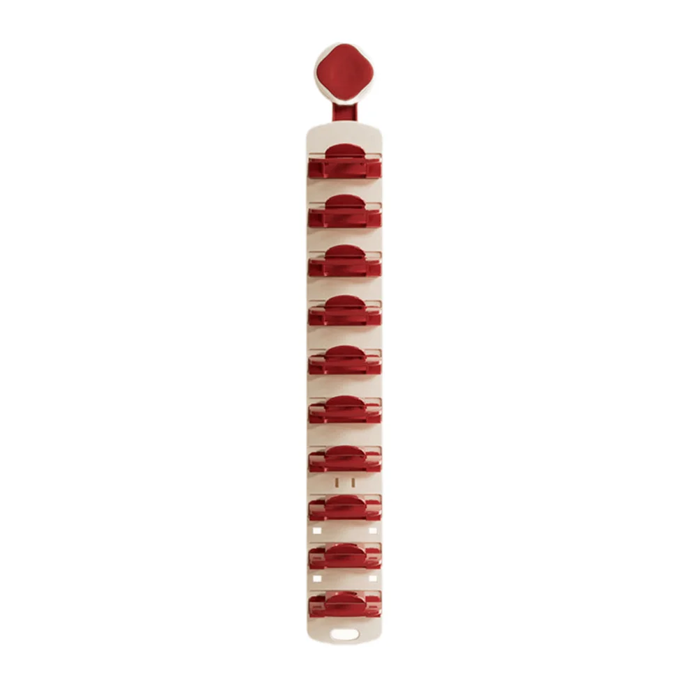 

Built-In Spring Clips Suction Cup Hat Display Rack No-Drill Space Saving Hat Storage Clips Large Capacity