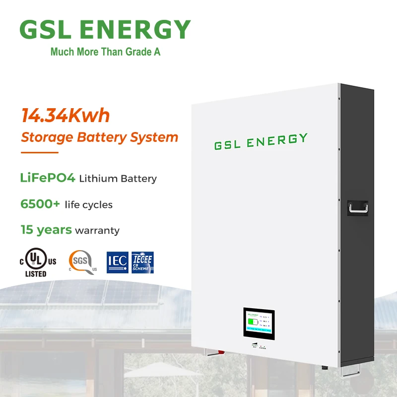 

GSL ENERGY Energy 14.34Kwh Lifepo4 48V 100Ah 200Ah 280Ah Solar Lithium Battery 5Kwh 10Kwh 15Kwh Lithium Ion Batteries powerwall