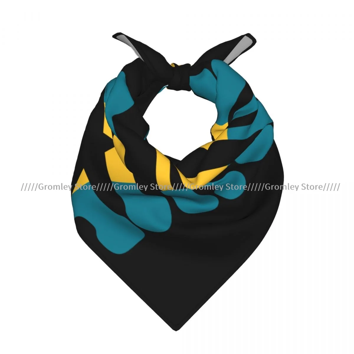 Bahamas Flag Square Scarf Soft Breathable Daily Kerchief