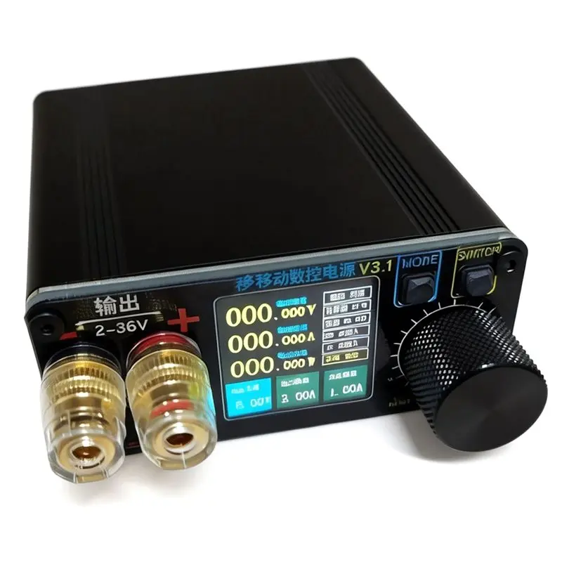【FAMILY GATHERING】Portable Adjustable Power Supply Variable Voltage DC Bench Lab & DIY Project Power Supply