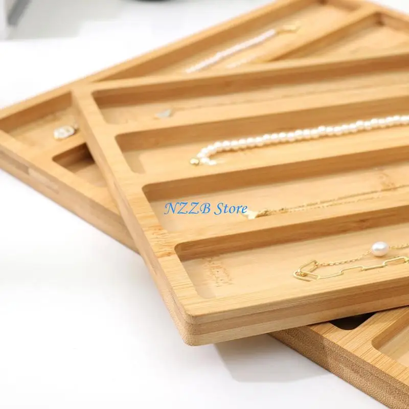

T21F Jewelry Plate Jewelry Display Tray for Showcasing Necklaces and Pendant