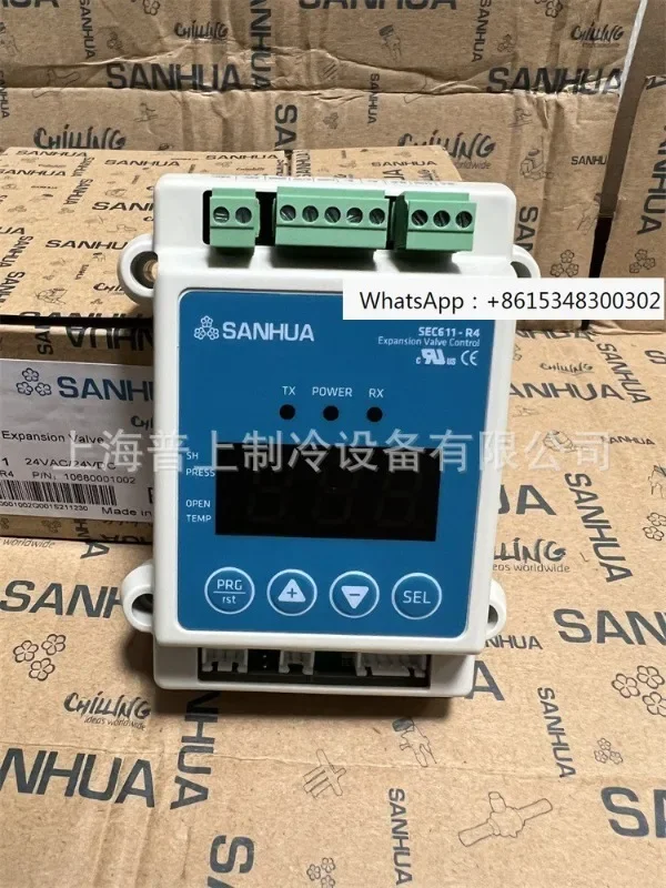 Sanhua three flower electronic expansion valve controller solenoid valve driver SEC611-R4 SEC612-R4