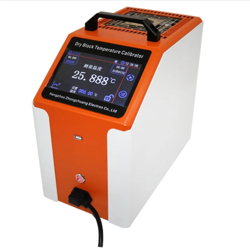 Calibrador de Temperatura de Bloque Seco East Tester ET2520-160B OEM/ODM -30~160C con Clasificación IP67, Comunicación USB y Resolución de 0.001C